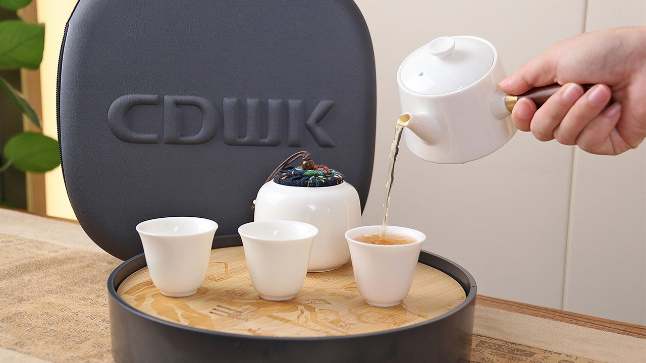 新品上市 | CDWK創(chuàng)點(diǎn) 天行健便攜式茶具套裝，即提即走的茶道儀式感！